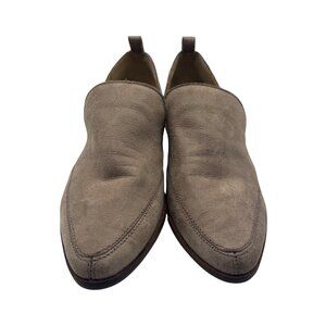 Lucky Brand Womens  Size 8.5 M Tan Suede Mahzan Slip-On Shoes